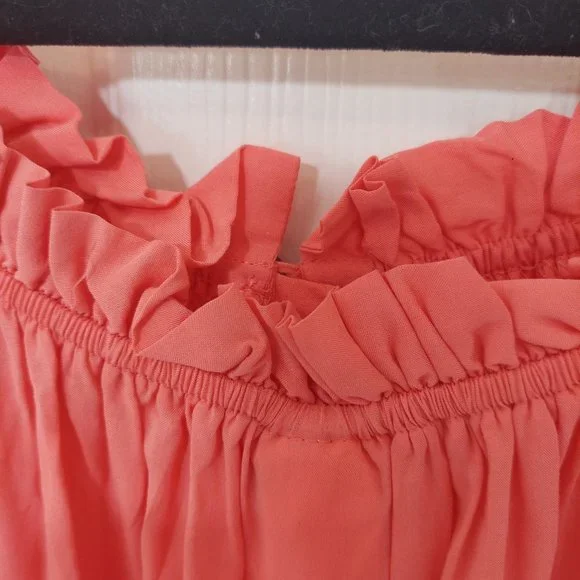 NWT Kate Spade New York Lychee Off the Shoulder Romper Swim Cover Up Sz S - Picture 12 of 16